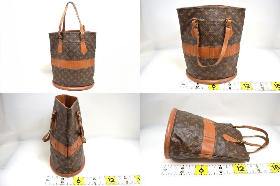 Louis Vuitton Louis Vuitton Bucket GM Hand Bag Monogram Canvas T42236 Size ONE SIZE - 2 Thumbnail