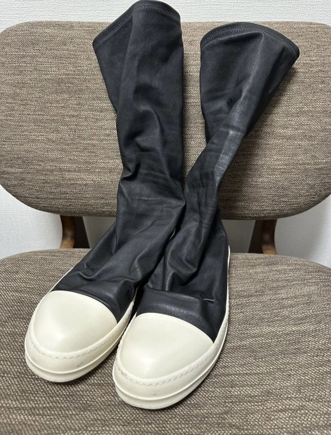 Rick Owens rick owens SOCK SNEAKS Size US 8 / EU 41 - 2 Thumbnail