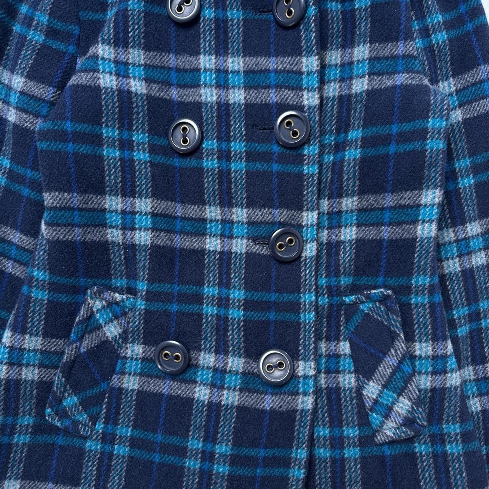 Aeropostale Y2K Aeropostale Plaid Button Peacoat 00s Jacket Size S / US 4 / IT 40 - 7 Thumbnail
