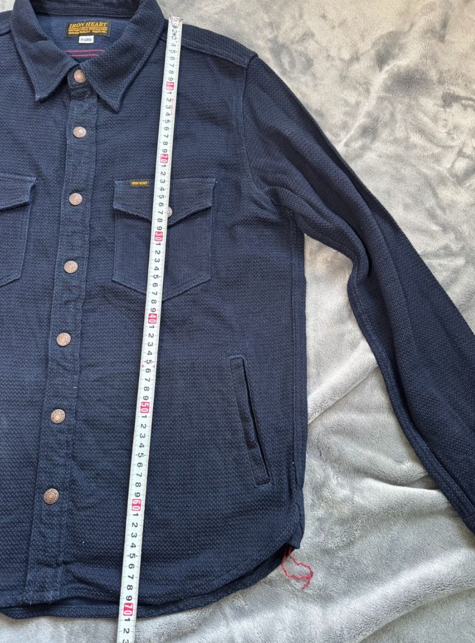 Iron Heart Iron Heart sizeXL laminated indigo denim shirtSulphu Size US XL / EU 56 / 4 - 8 Thumbnail