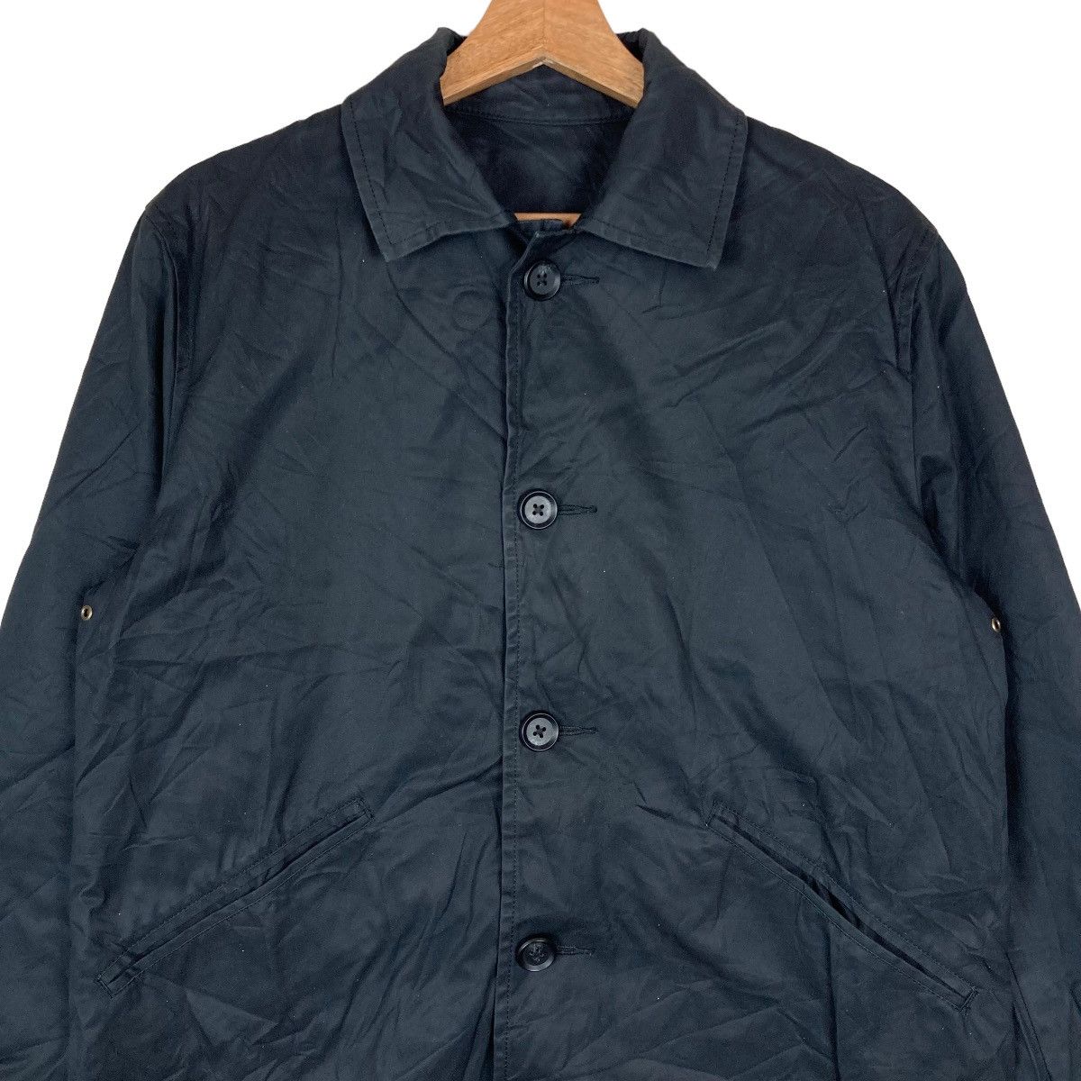 URBAN RESEARCH DOORS Vintage Urban Research Flat Button Trench Coat Medium Long Size US M / EU 48-50 / 2 - 2 Thumbnail