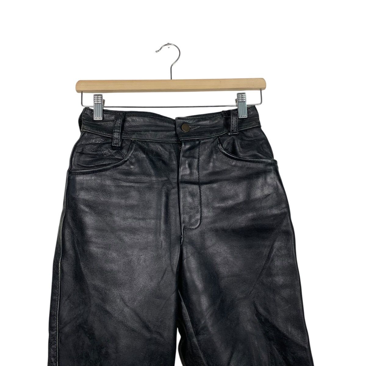 Vanson Leathers Vanson Leather Biker Pants Made In USA Size US 27 - 2 Thumbnail