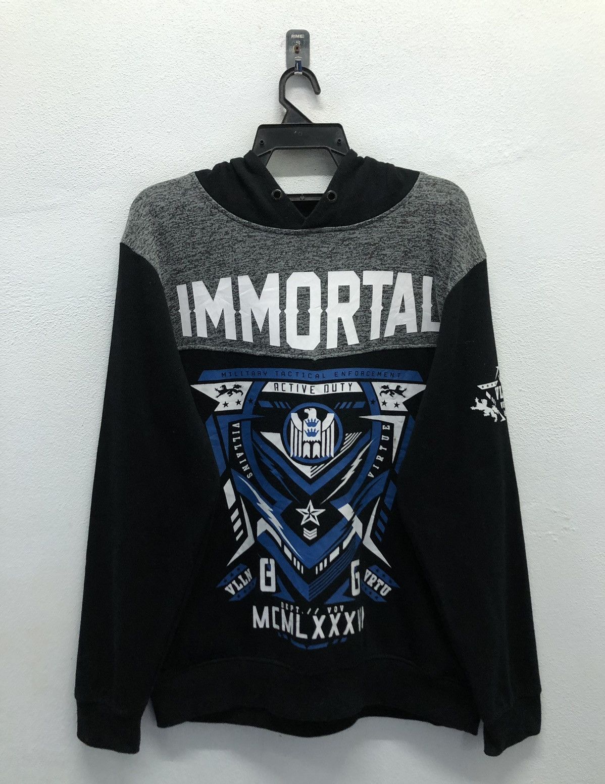 Vintage Villains Of Virtue Military Tactical Enforcement Hoodie Size US L / EU 52-54 / 3 - 1 Thumbnail