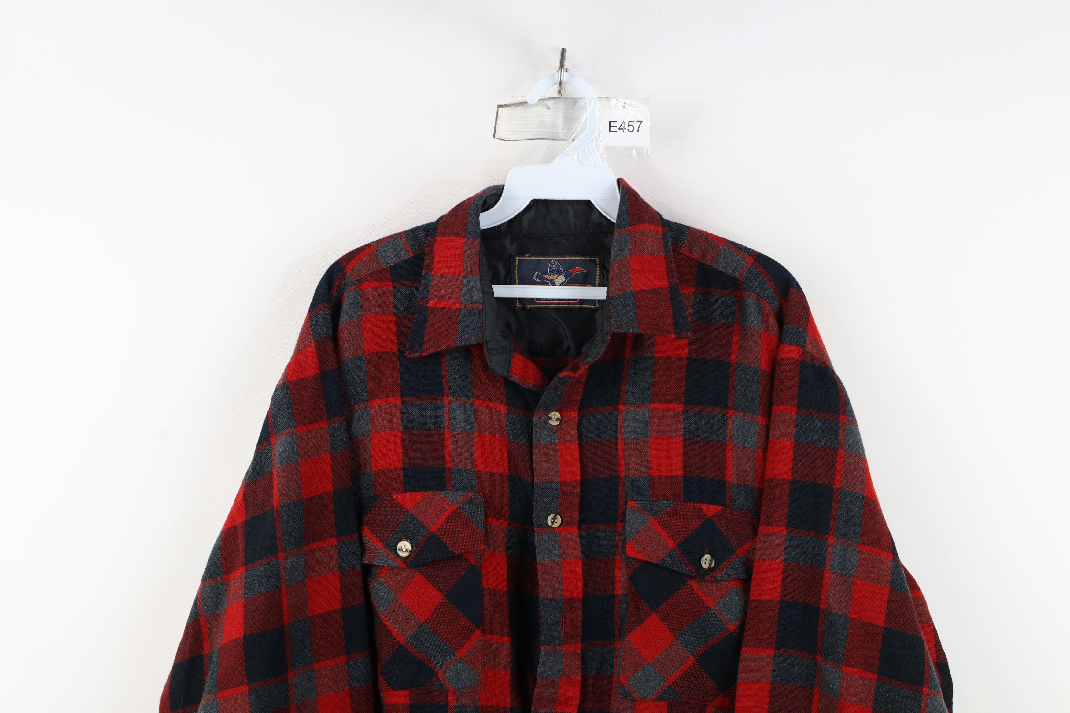 Vintage Vintage 70s 80s Streetwear Pocket Collared Button Shirt Size US L / EU 52-54 / 3 - 2 Thumbnail