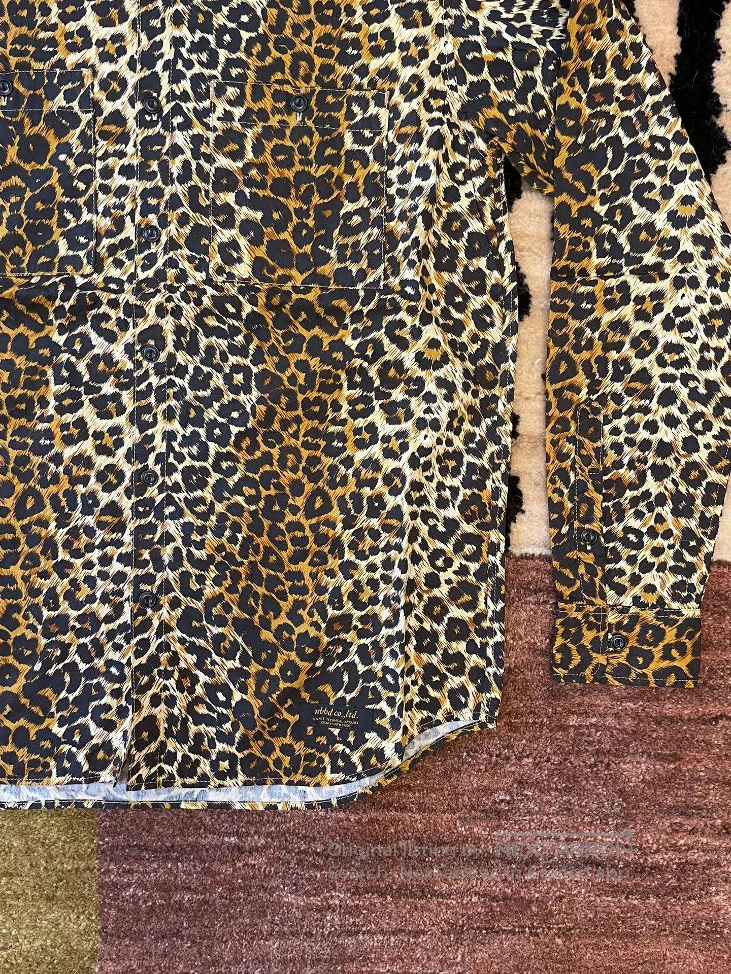 Neighborhood Neighborhood Leopard Print Shirt. Size US L / EU 52-54 / 3 - 4 Thumbnail