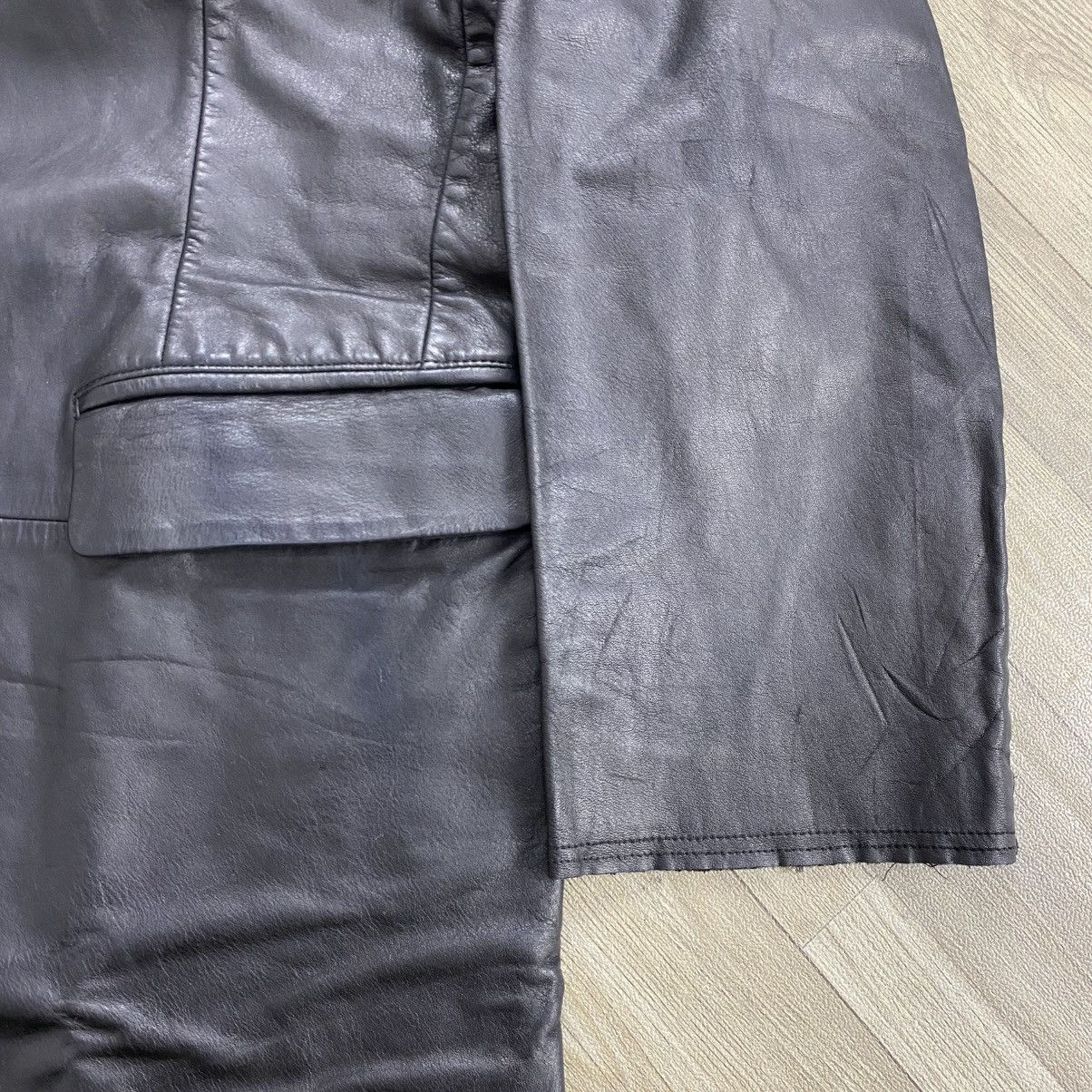 Comme des Garcons Homme AW2001 Archive Comme des Garçons Homme Plus Leather Jacket Size US S / EU 44-46 / 1 - 9 Thumbnail
