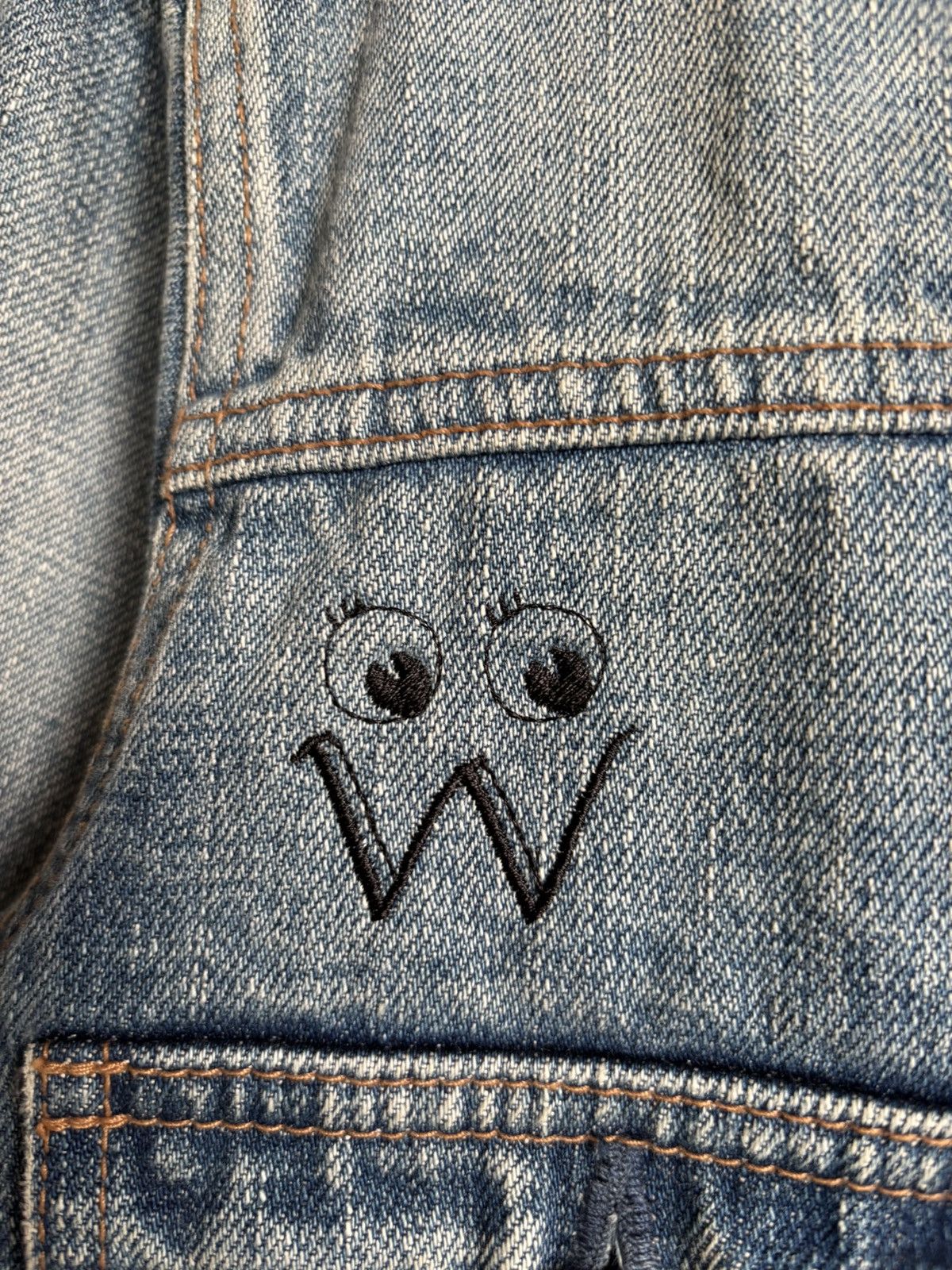 John Elliott Union x Dr Woo Selvedge Denim Jacket Size US XS / EU 42 / 0 - 5 Thumbnail