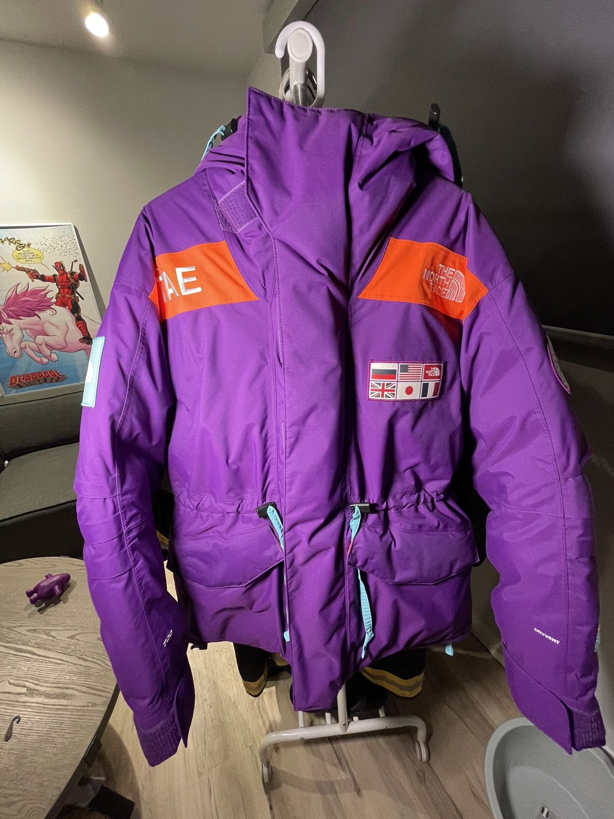 image of The North Face Ctae Expedition Parka 2021 in Purple, Men's (Size Medium)