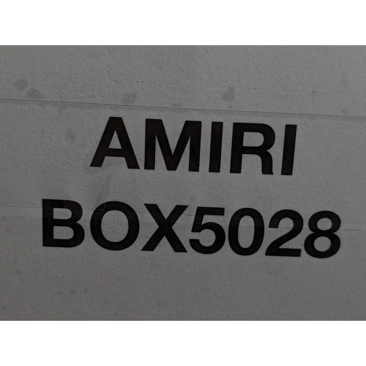 Amiri o1rshd1 Size: 80cm / 4cm Reversible Belt in Birch/Black Size 32 - 12 Thumbnail