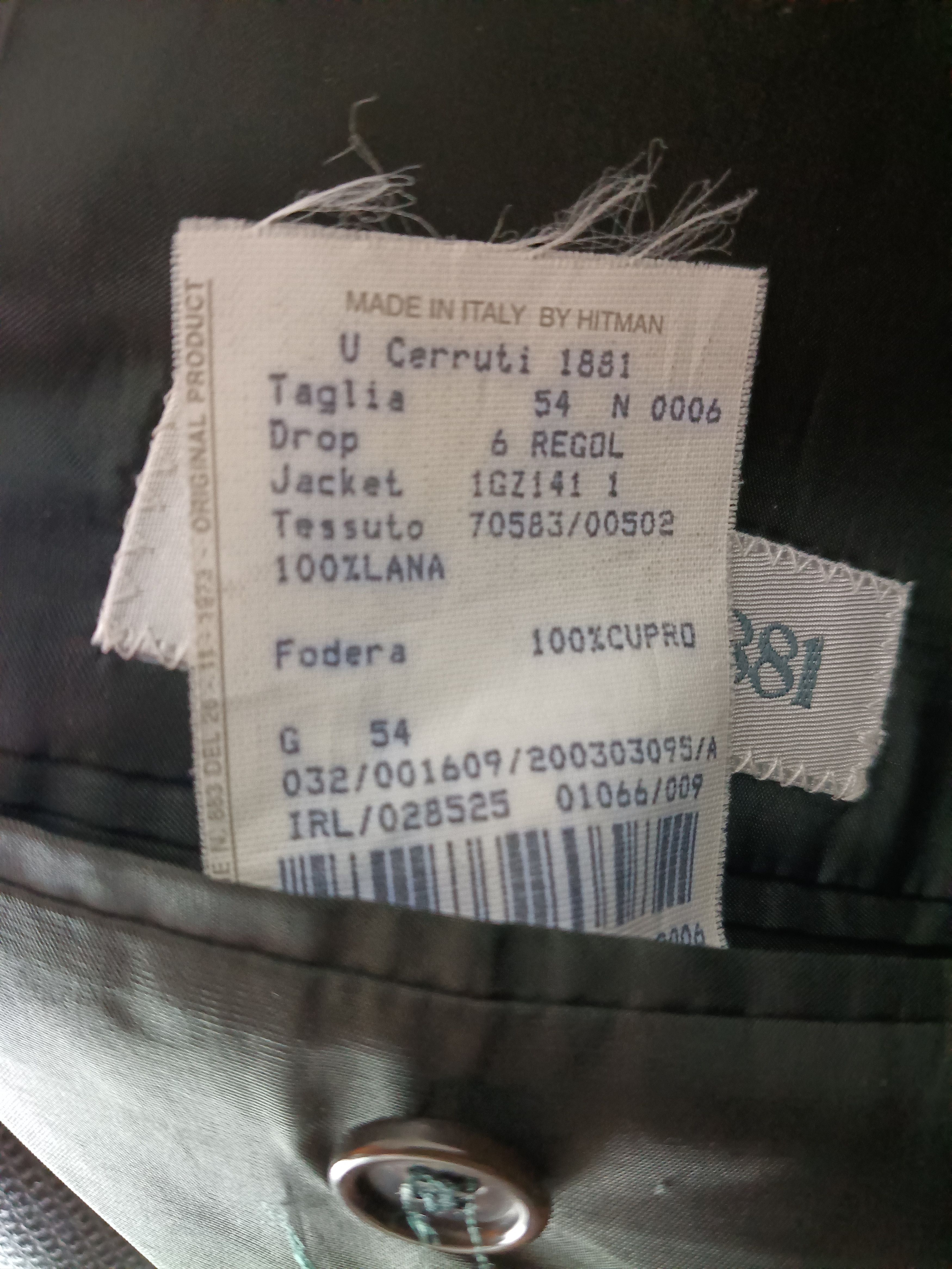 Cerruti 1881 Blazer unisex Size XL / US 12-14 / IT 48-50 - 5 Thumbnail