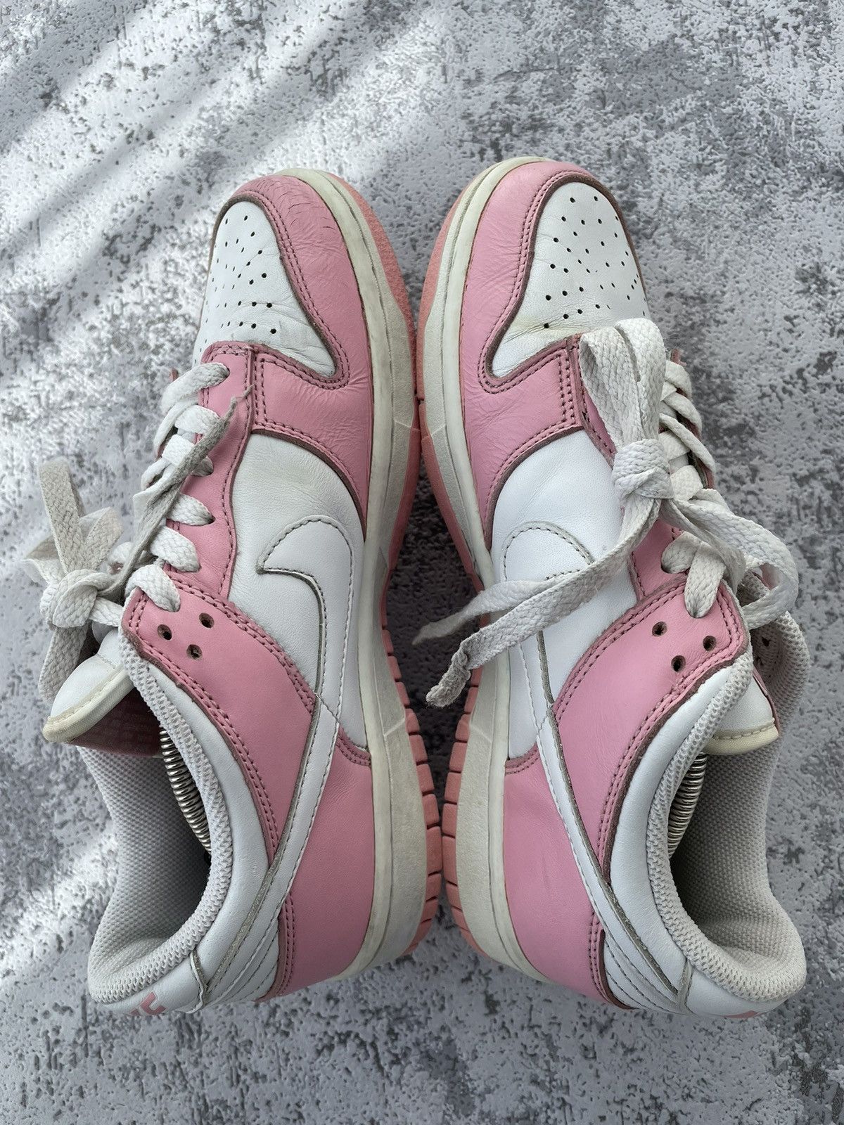 Nike × Vintage Vintage Nike Dunk 2005 Pink Leather Shoes Size US 7.5 / IT 37.5 - 8 Thumbnail
