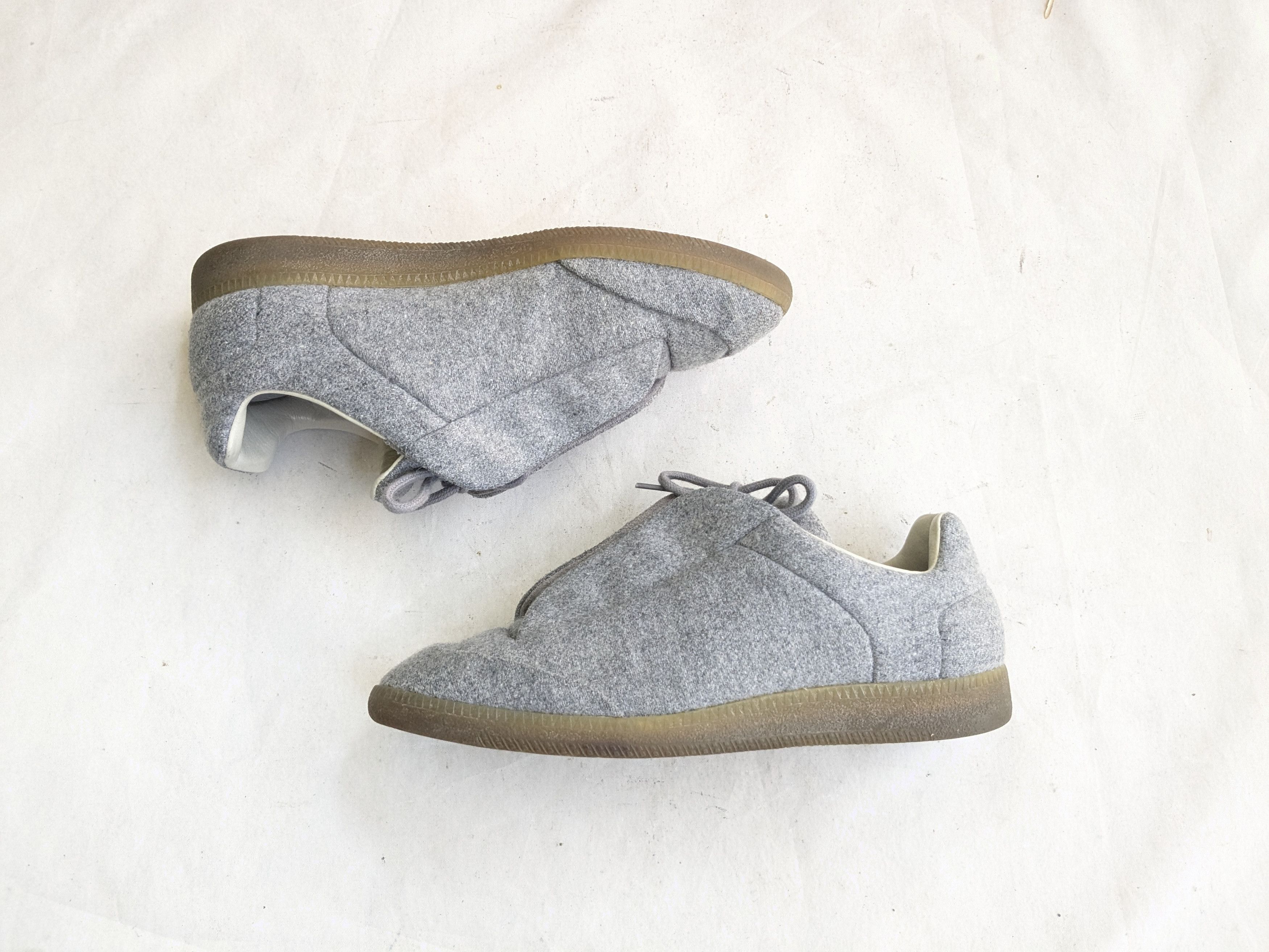 Maison Margiela Maison Margiela Future Gray 8 41 Low Tops Wool Gum Size US 8 / EU 41 - 4 Thumbnail