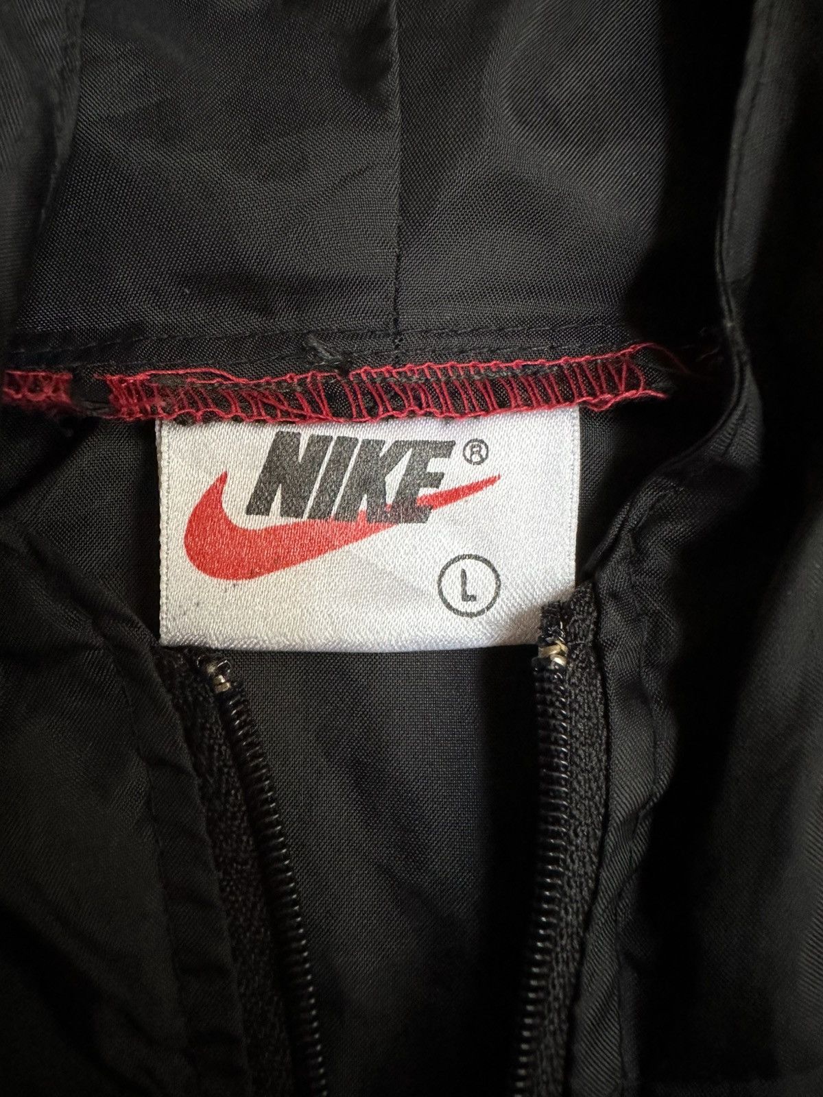 Nike Vintage 70s Nike 1/4 Zip Windbreaker jacket Made in USA Size US L / EU 52-54 / 3 - 2 Thumbnail