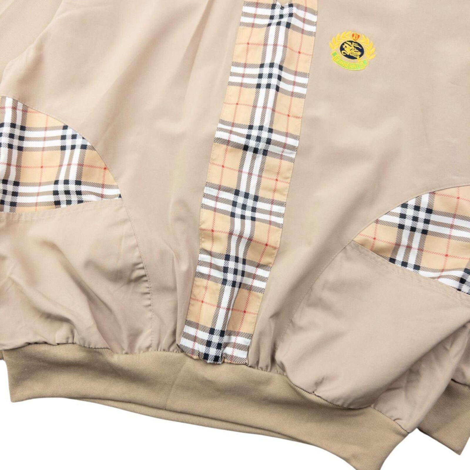 Burberry Vintage 90s Burberry NovaCheck Lightweight Pullover Jacket S Size US S / EU 44-46 / 1 - 5 Thumbnail