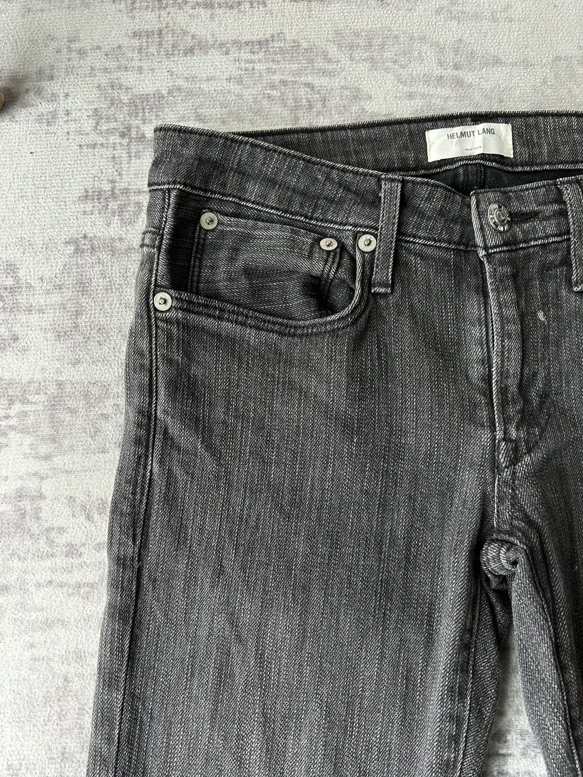 Helmut Lang Helmut Lang Black Jeans Size US 27 - 5 Thumbnail