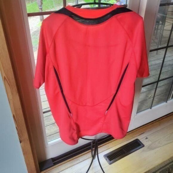 Mizuno Mizuno Embellished Athletic Pullover Bicycling Sz. XL SS Shi Size US XL / EU 56 / 4 - 3 Thumbnail