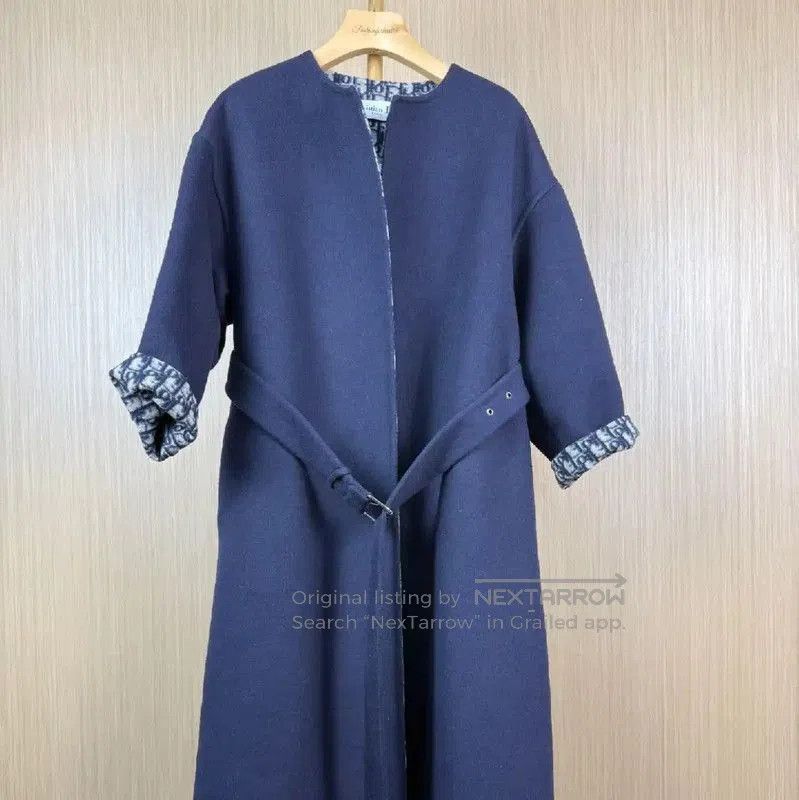 Dior Dior Women's Wool Coat in Navy Blue . Size M / US 6-8 / IT 42-44 - 1 Thumbnail