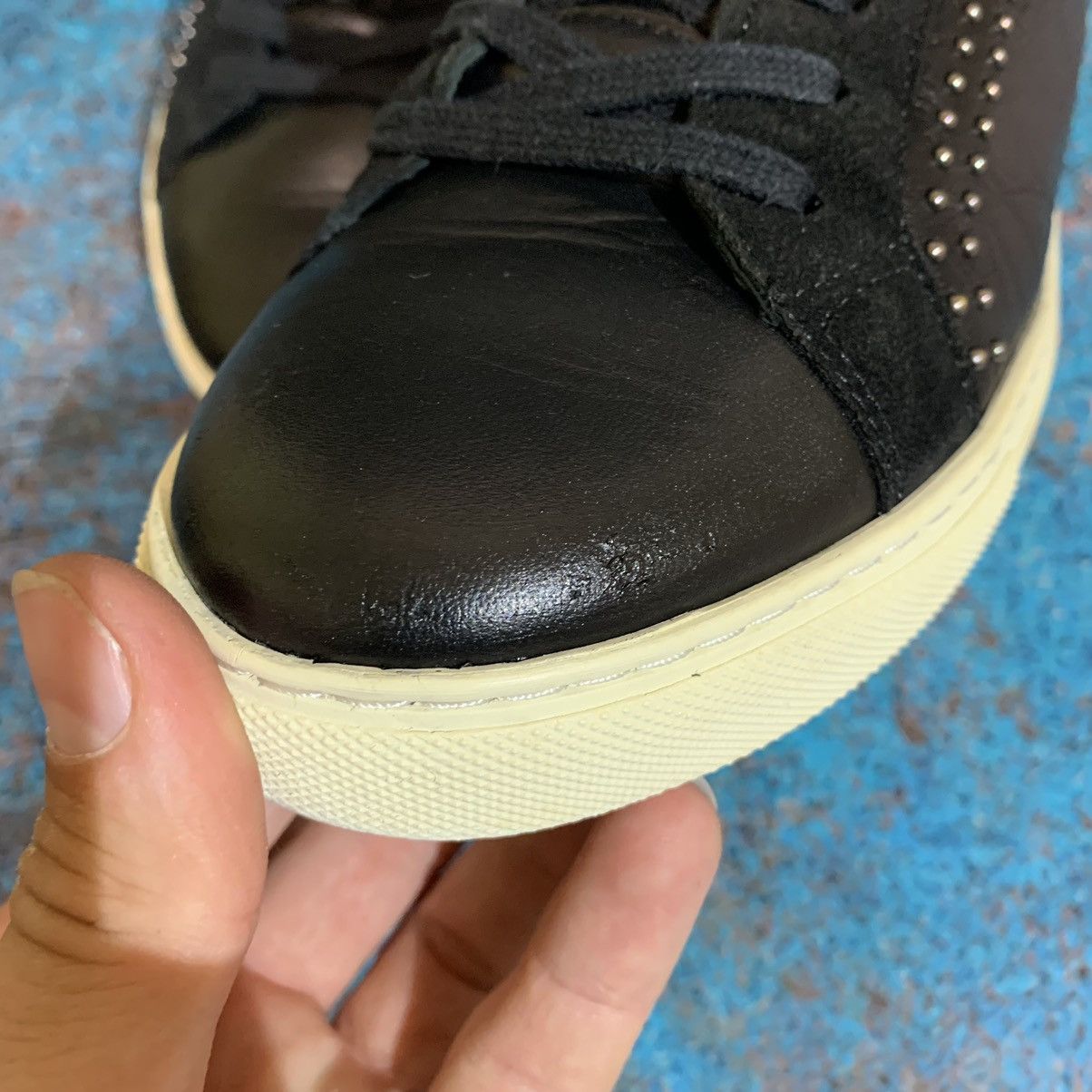 Zadig & Voltaire Zadig & Voltaire Leather Sneakers Size 39 Size US 9 / IT 39 - 7 Thumbnail