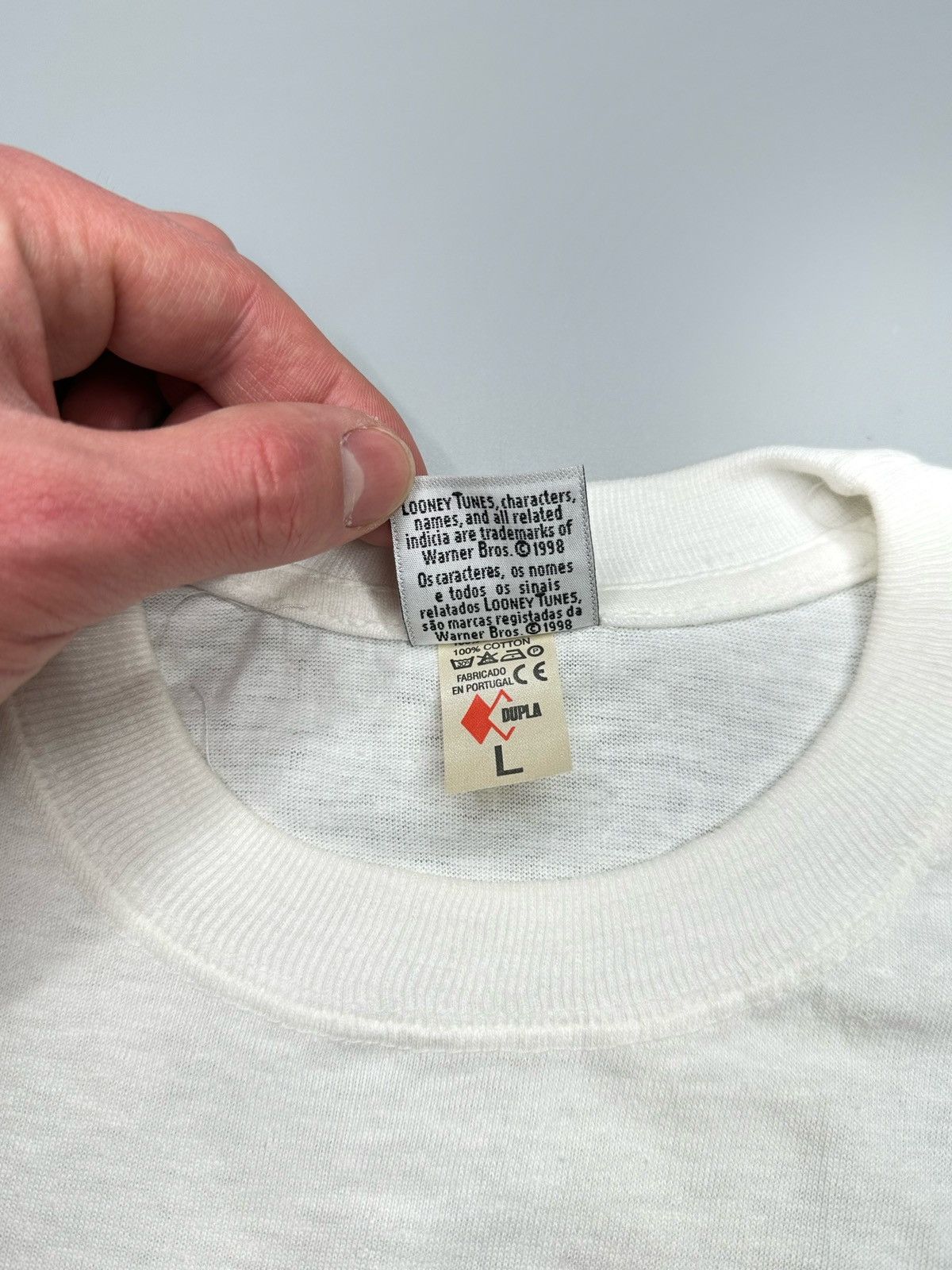 Warner Bros Vintage 1997’s Looney Tunes Tweety Tee Size US L / EU 52-54 / 3 - 8 Thumbnail