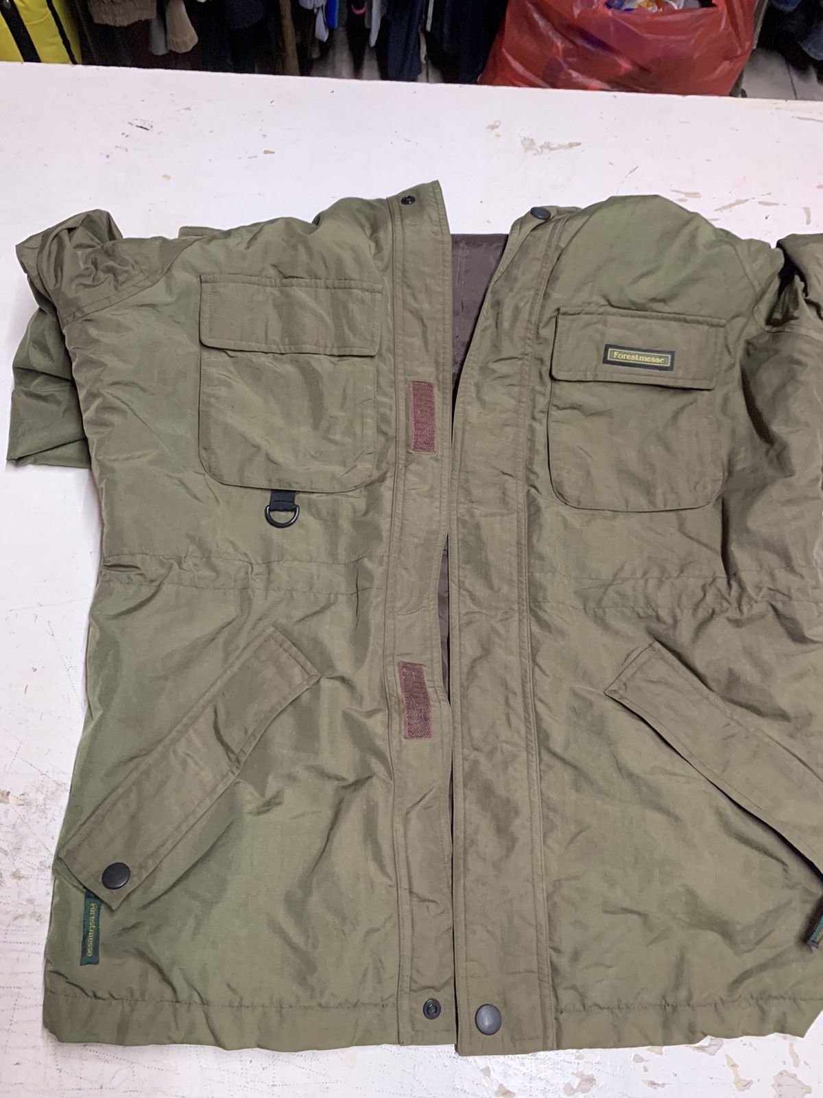 Japanese Brand × Vintage Vintage forestmesse weather gear nylon jacket Size US L / EU 52-54 / 3 - 18 Thumbnail