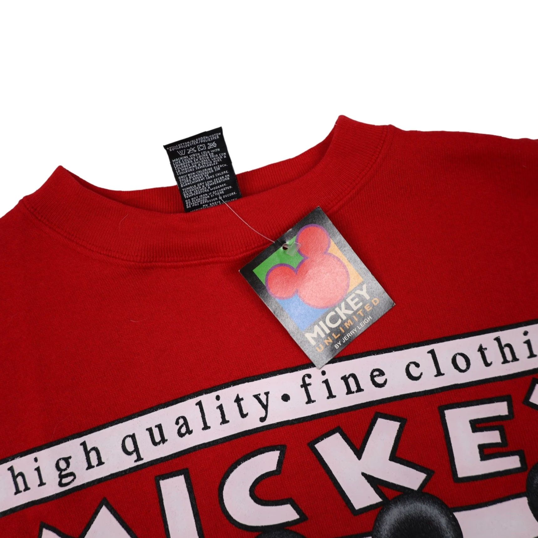 Disney VINTAGE NWT Mickey Mouse Graphic Sweatshirt Disney Red XL Men Pullover Sweatshirt MENS XL Red Mickey Mouse Graphic Sweatshirt Size US XL / EU 56 / 4 - 5 Thumbnail
