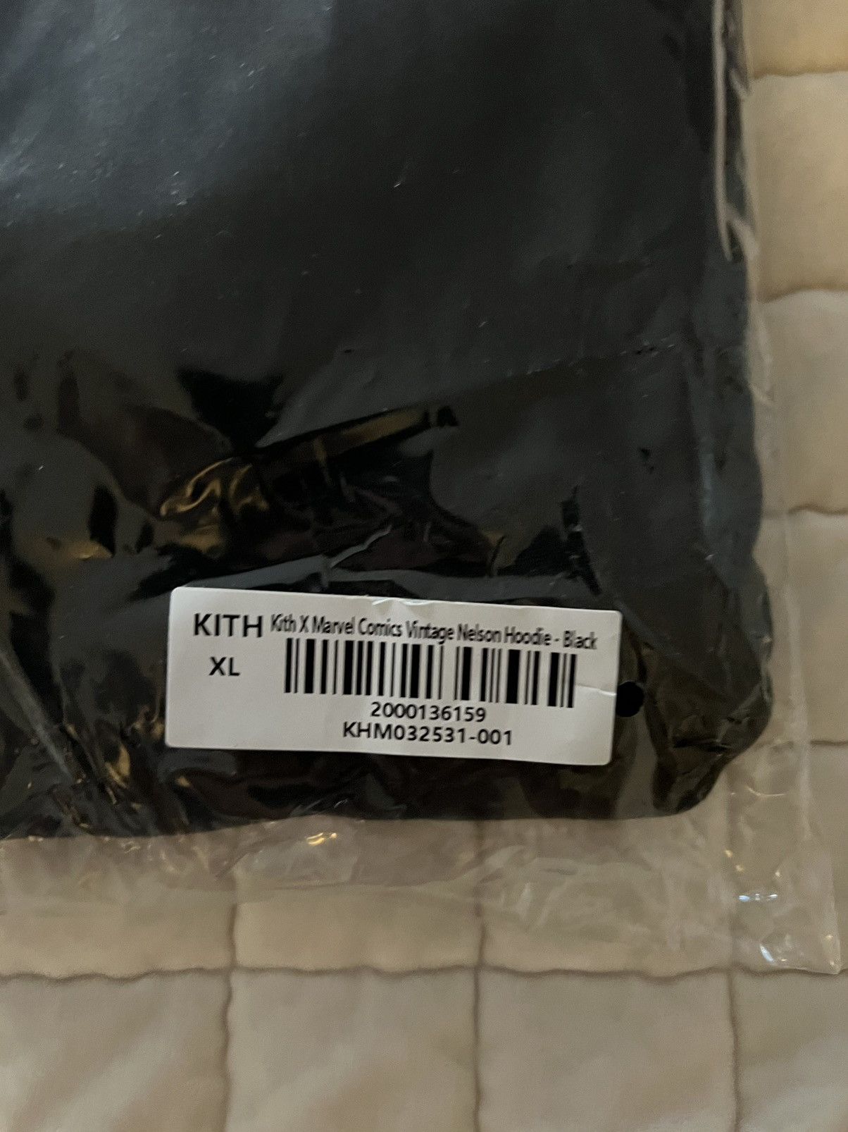 Kith × Marvel Comics Marvel | Kith Comics Vintage Nelson Hoodie Black XL Size US XL / EU 56 / 4 - 6 Thumbnail