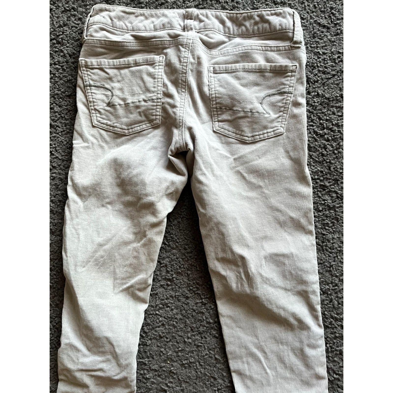 American Eagle Outfitters American Eagle Outfitters Jegging Pants Corduroy Beige Tan Women Size 0 Size 25" / US 0 / IT 36 - 4 Thumbnail