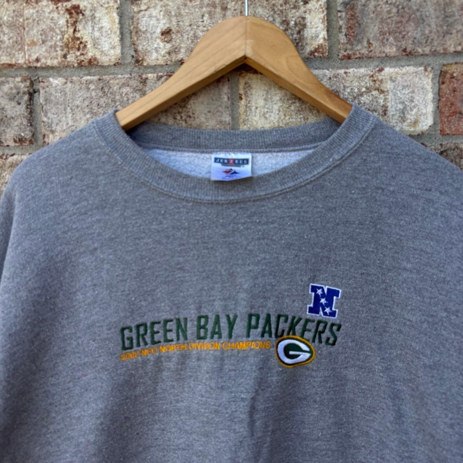 Jerzees Vintage 90s Greenbay Packers sweatshirt Size US XL / EU 56 / 4 - 2 Thumbnail