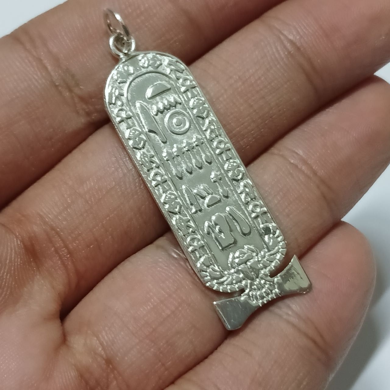 Other Silver-plated Egyptian cartouche pendant hieroglyphic design Size ONE SIZE - 7 Thumbnail