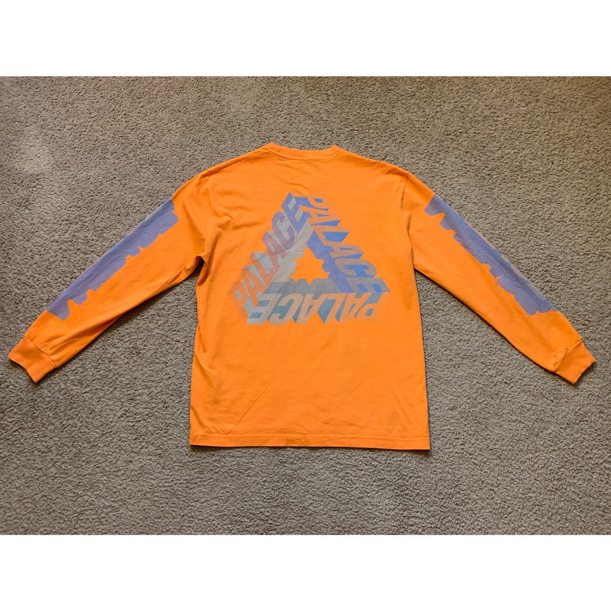 Palace PALACE ORANGE 3-D LOGO LS T-SHIRT Size US M / EU 48-50 / 2 - 17 Thumbnail
