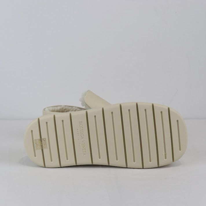 Bottega Veneta o1rshd1 Cozy Matt Rubber Puddle Sandal in Sea Salt Size US 13 / EU 46 - 9 Thumbnail