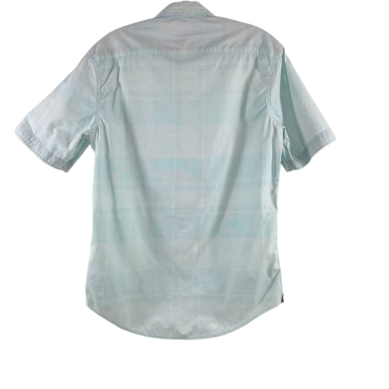 Other Buckle Level Ten Turquoise Short Sleeve Button Shirt Medium Size US M / EU 48-50 / 2 - 3 Thumbnail