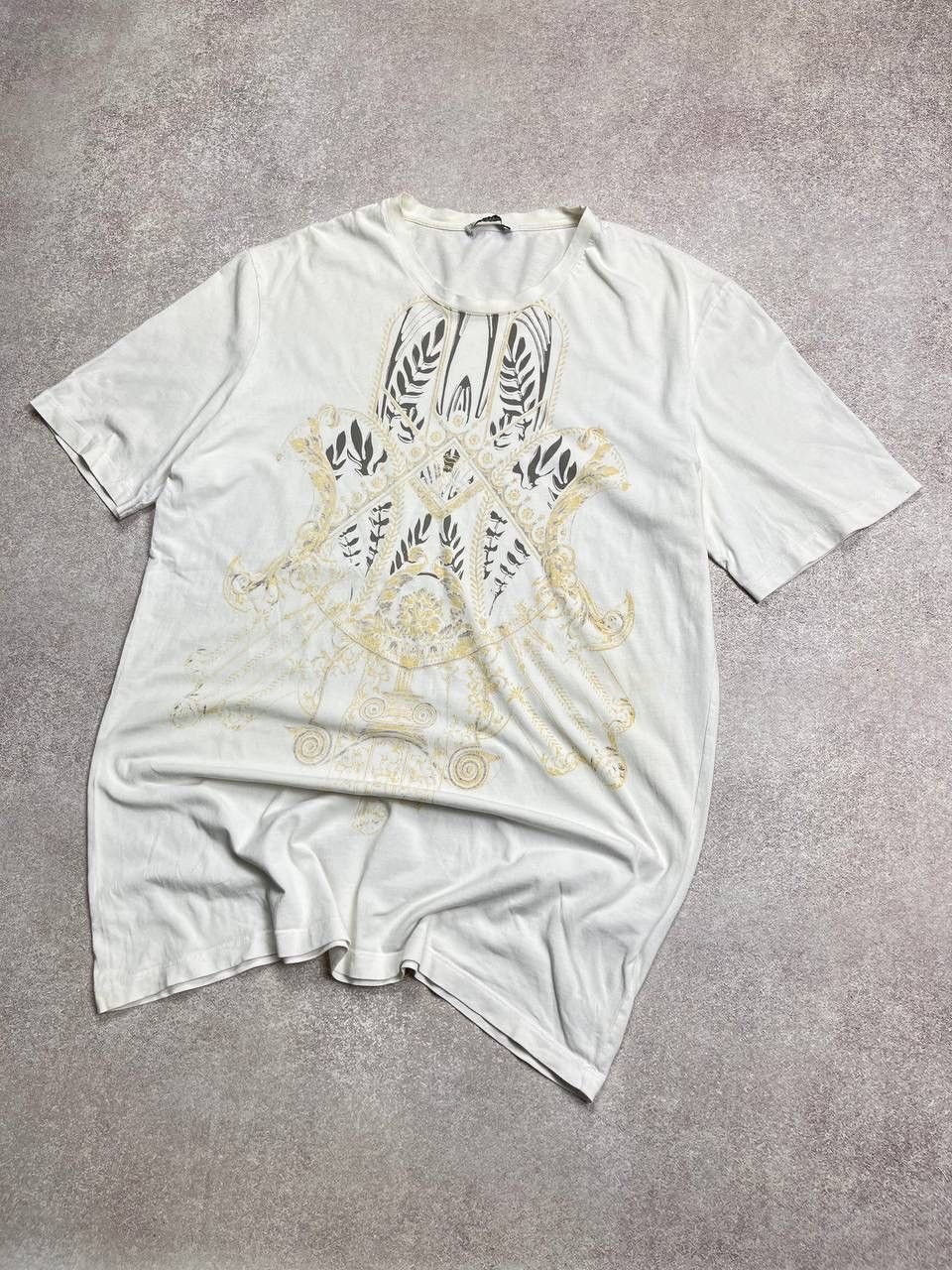 Versace × Vintage Vintage Versace Abstract Boxy T-shirt XL Size US XL / EU 56 / 4 - 2 Thumbnail
