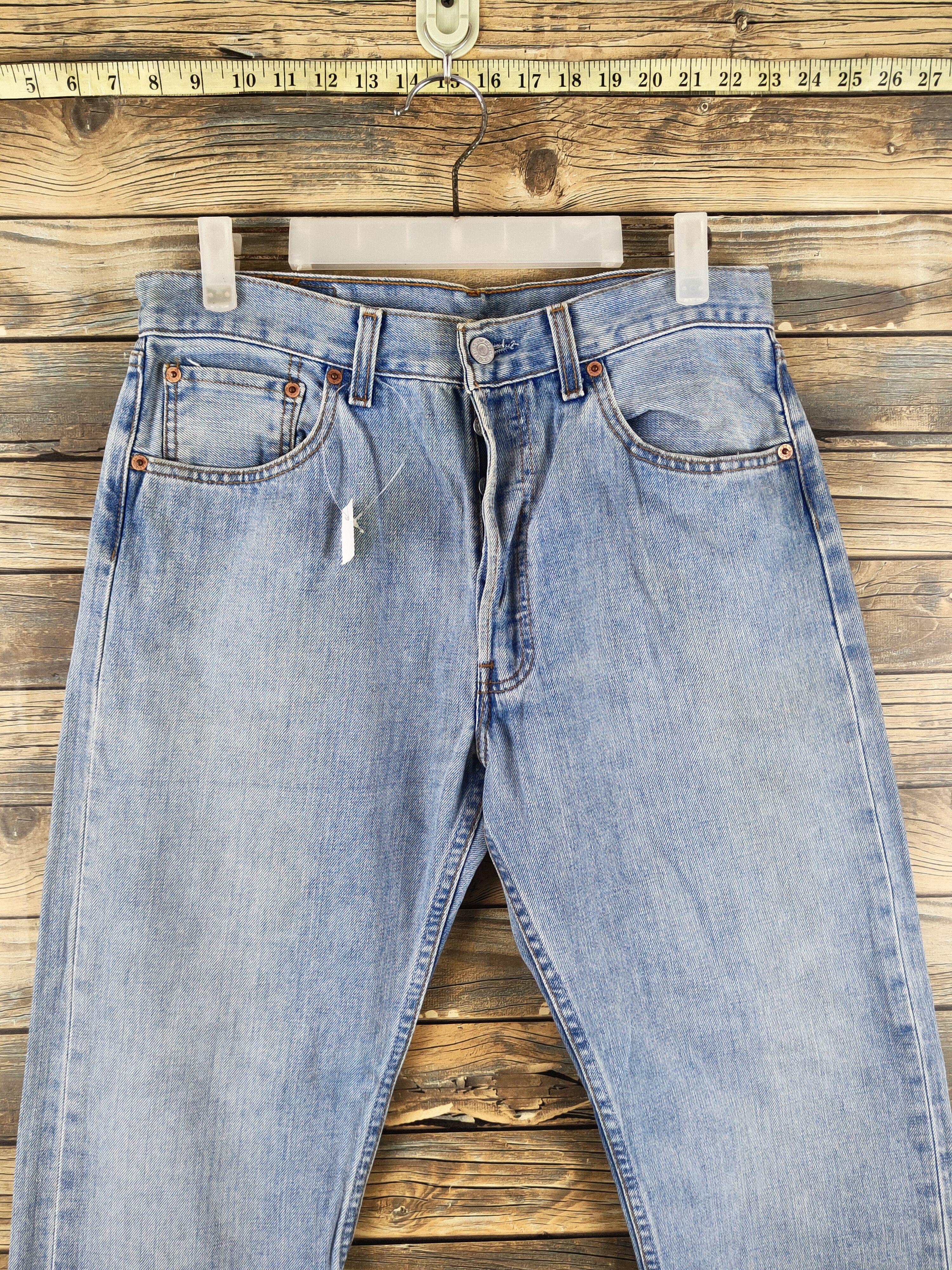Levi's Levi's Blue Distressed Ripped Jeans #S2822 Size US 31 - 2 Thumbnail