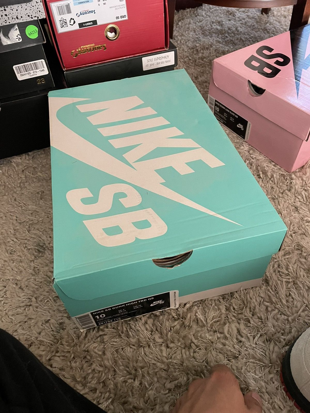 Nike SB Nike SB Dunk High x Black Sheep Size US 10 / EU 43 - 10 Thumbnail