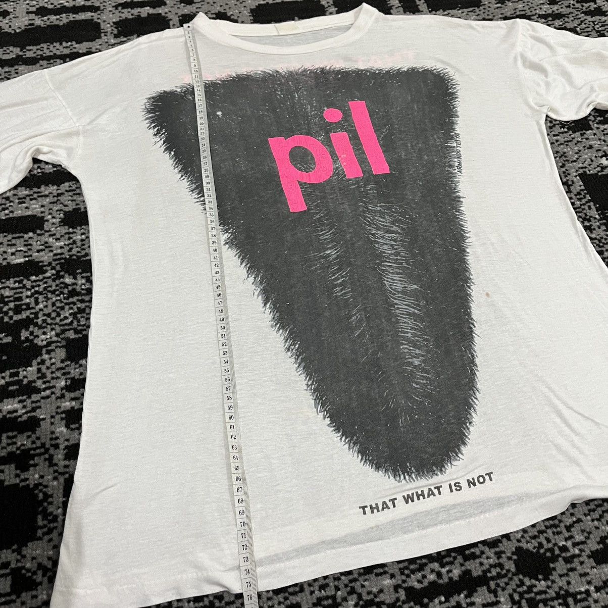 Band Tees × Vintage 90s PUBLIC IMAGE LIMITED THAT WHAT IS NOT VINTAGE TSHIRT XL Size US XL / EU 56 / 4 - 14 Thumbnail