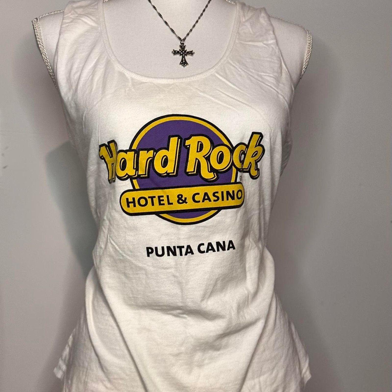 Hard Rock Cafe Hardrock Vinatge Punta can Top Size Large Size US L / EU 52-54 / 3 - 1 Thumbnail