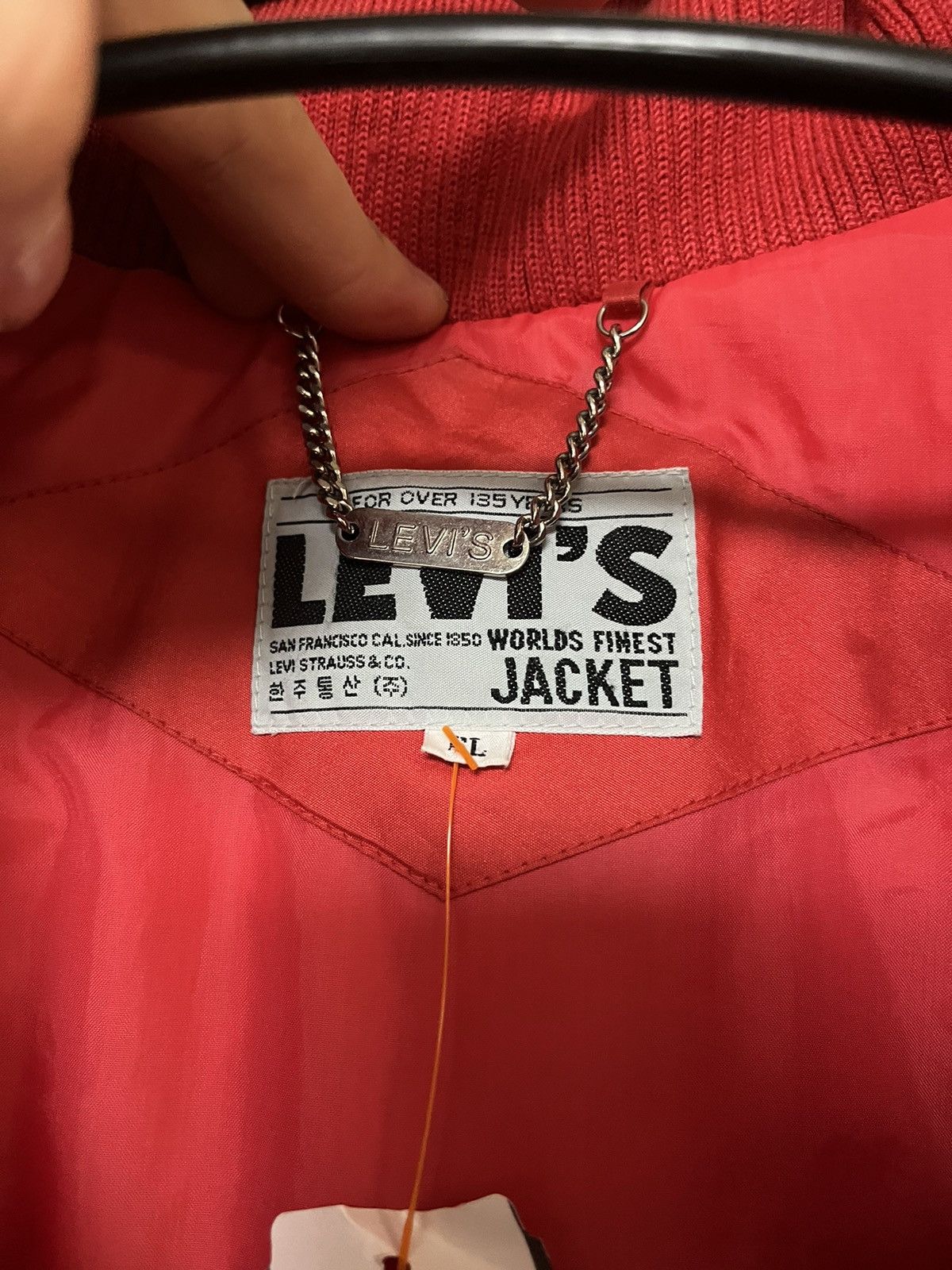 Levi's Vintage Clothing RARE Vintage Levi Docker Jacket Size US XL / EU 56 / 4 - 4 Thumbnail