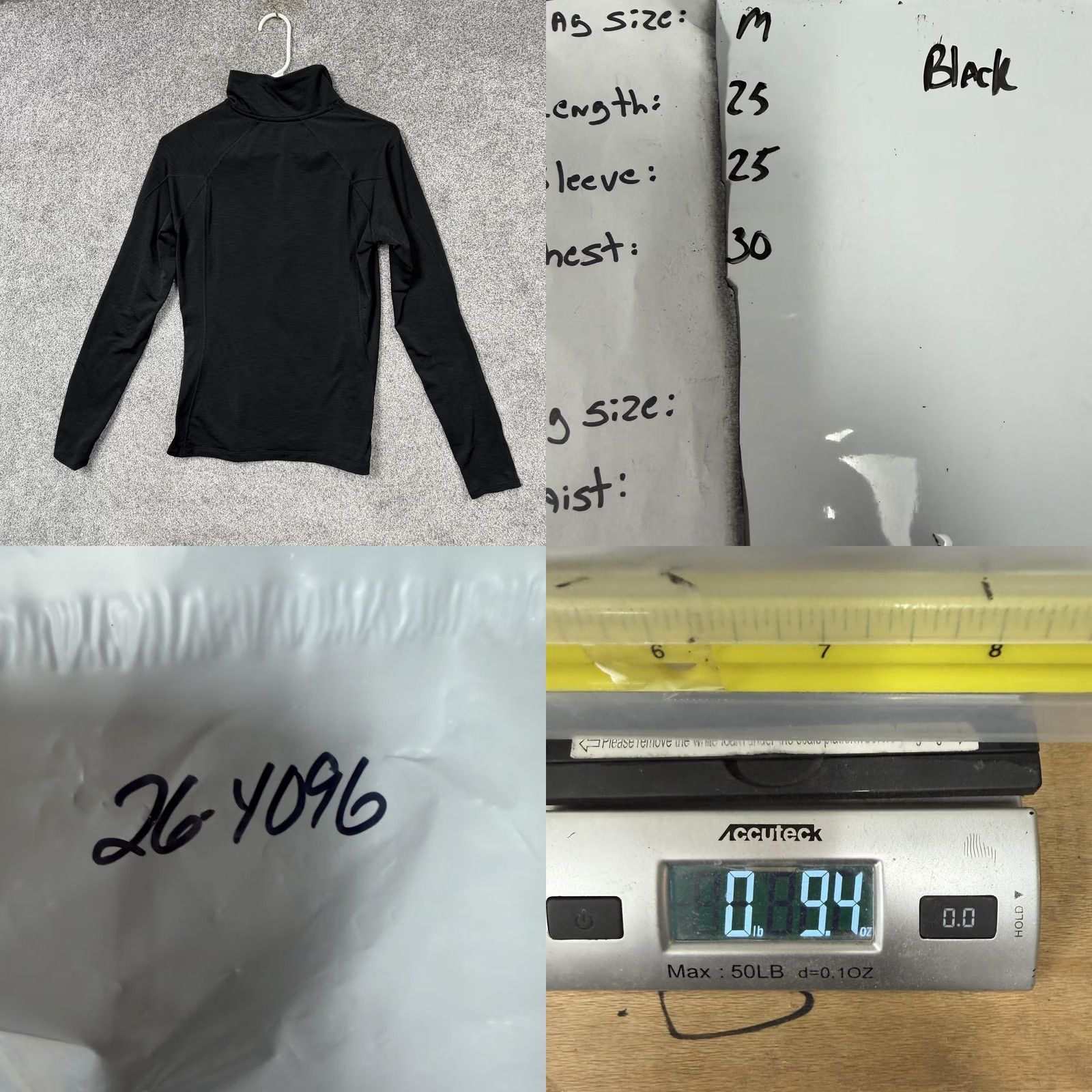Under Armour Under Armour ColdGear Pullover Womens M Black 1/4 Zip Mock Neck Top Running Size M / US 6-8 / IT 42-44 - 8 Thumbnail