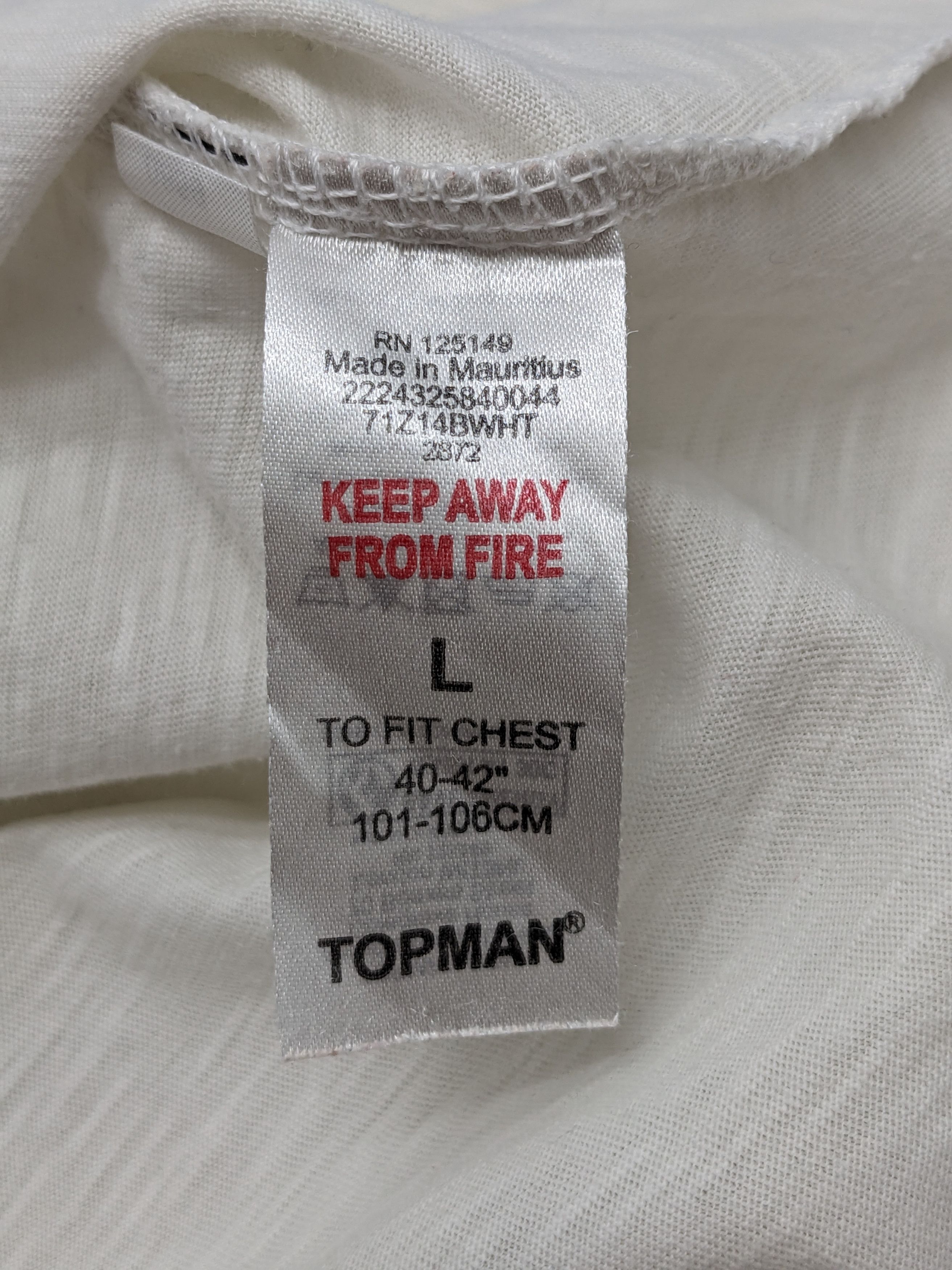 Topman VINTAGE TOPMAN SKULLS DESIGN RARE TSHIRT Size US L / EU 52-54 / 3 - 9 Thumbnail