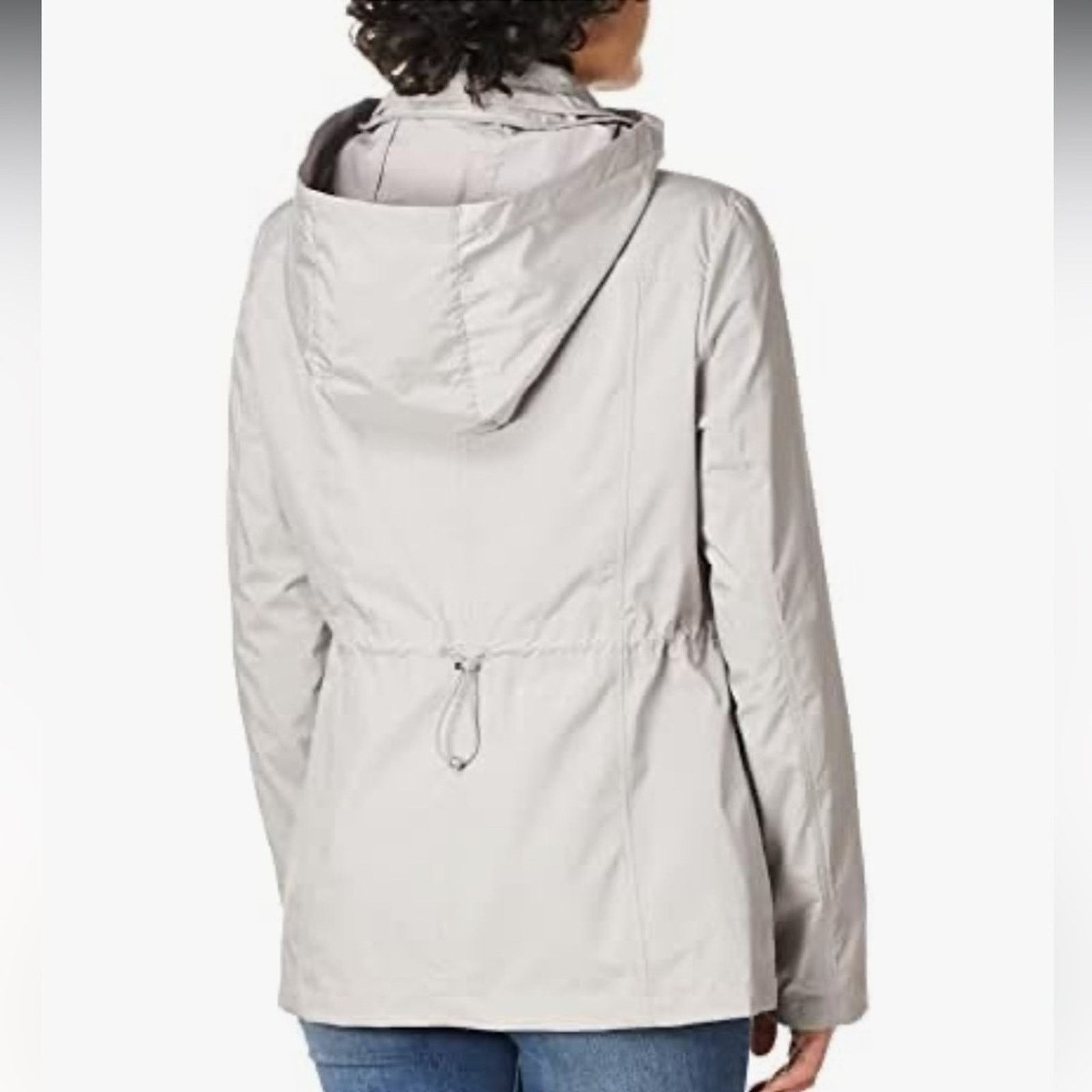 Cole Haan Cole Haan Packable Rain Jacket – Silver/Gray – Size M – EUC Size M / US 6-8 / IT 42-44 - 4 Thumbnail