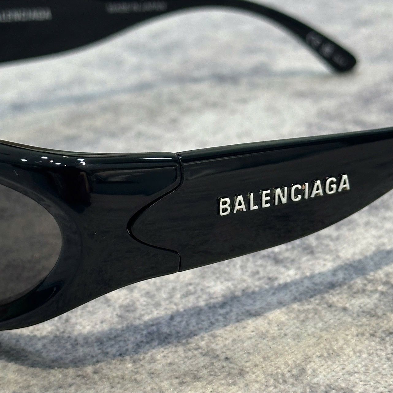 Balenciaga BALENCIAGA BB0157S 001 Sunglasses BLACK Size ONE SIZE - 3 Thumbnail