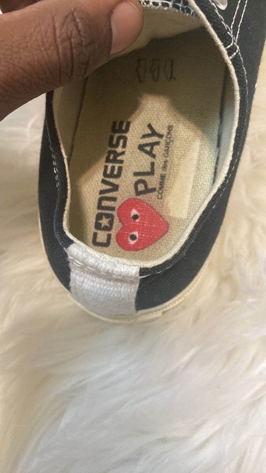 Comme des Garcons PLAY × Converse Women’s Comme Des Garçons Play Converse Size US 8 / IT 38 - 6 Thumbnail