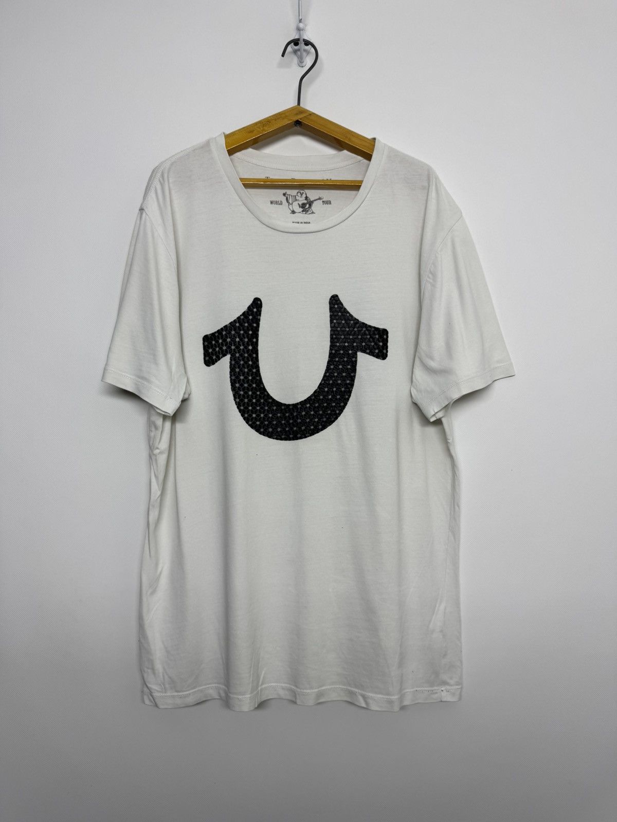 True Religion Vintage True Religion T-Shirt White big logo Size US L / EU 52-54 / 3 - 1 Thumbnail