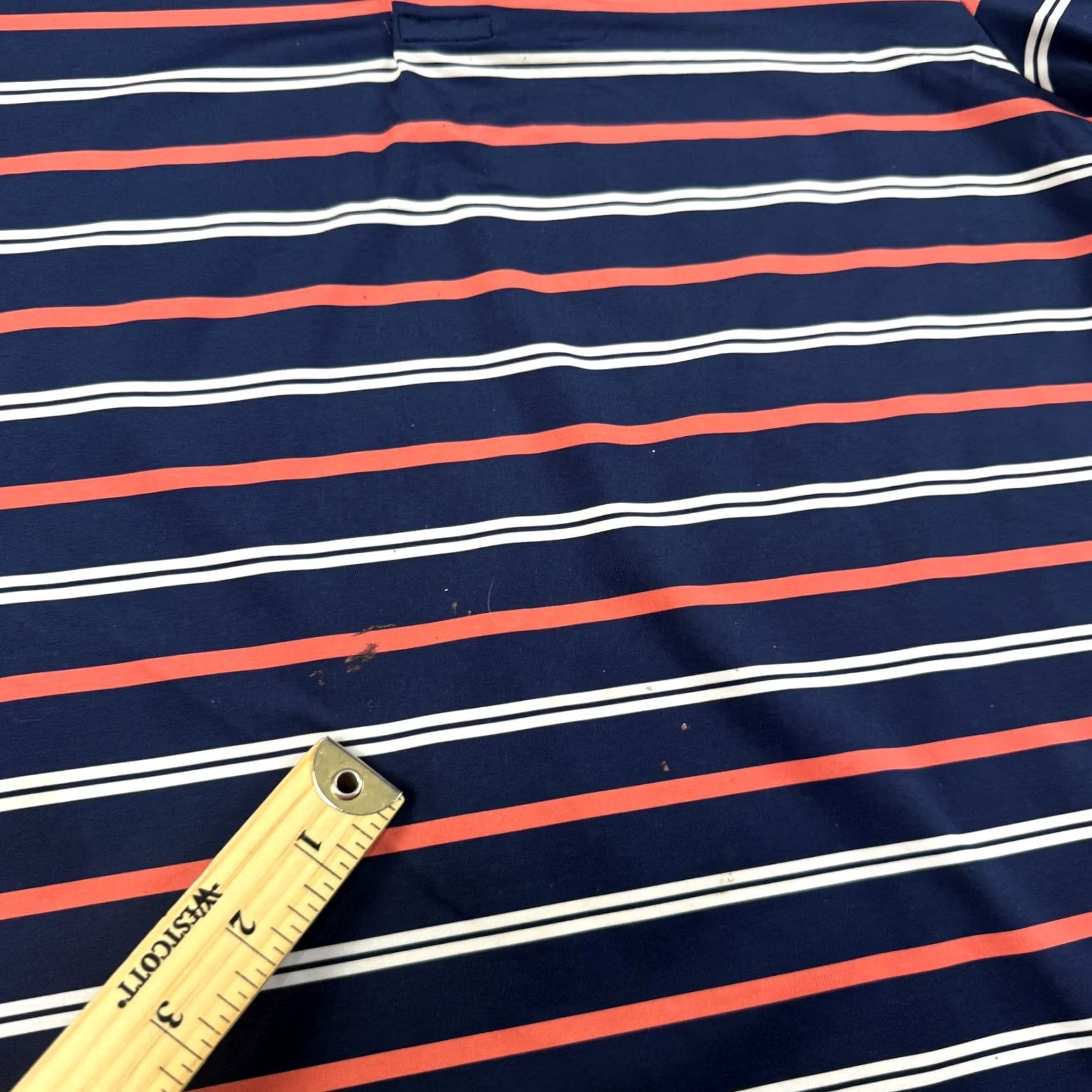 Ralph Lauren Ralph Lauren RLX Polo Shirt Mens Medium Blue Red White Striped Golf Performance Polo Shirt Size US M / EU 48-50 / 2 - 5 Thumbnail