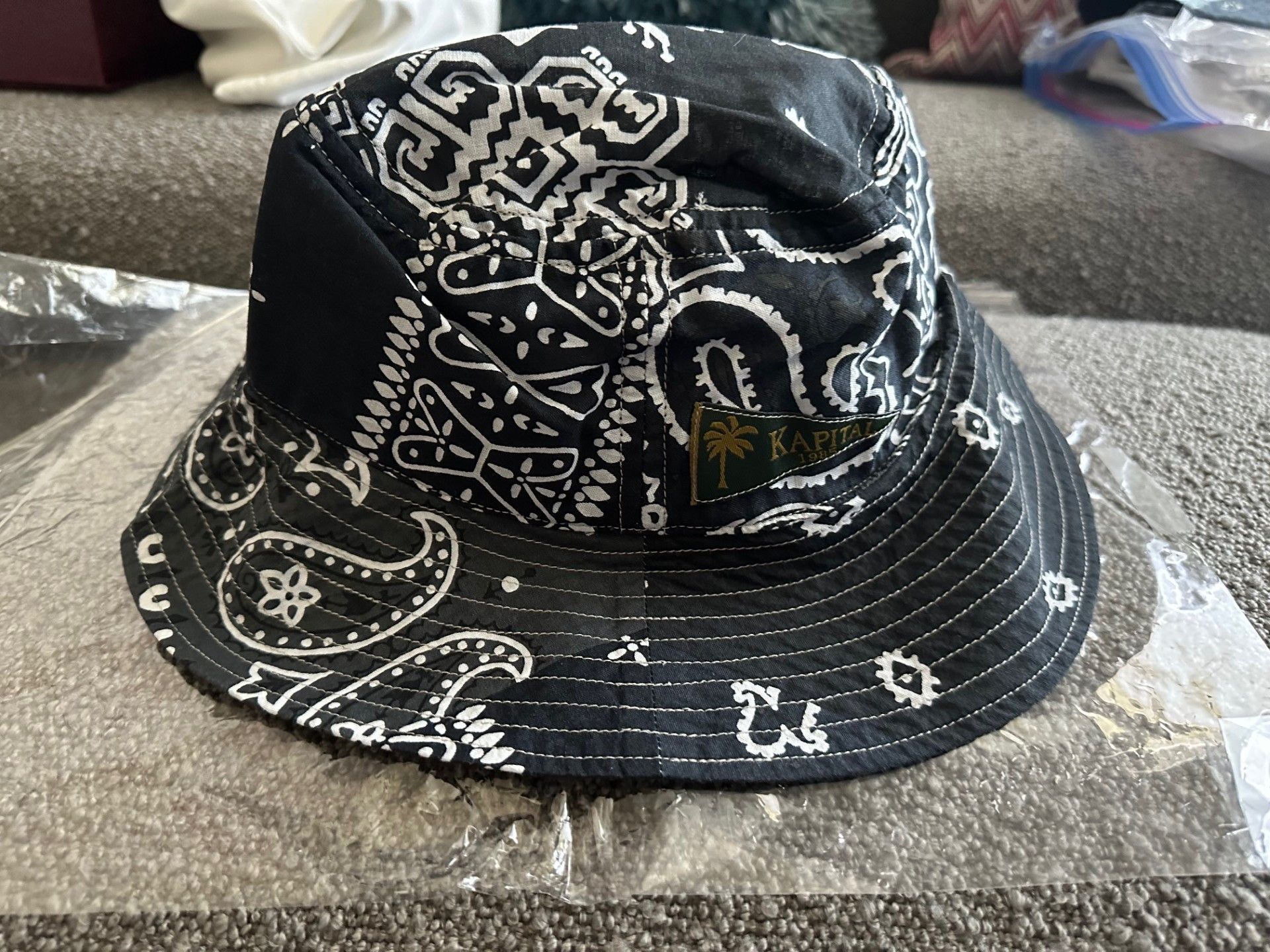 Kapital Kapital SWT Knit Bandana Kesa Cap | Grailed