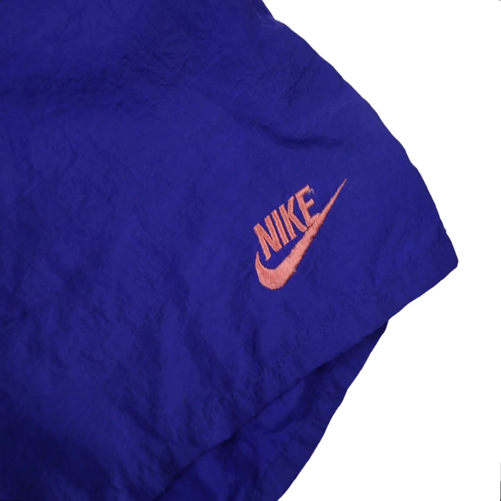 Nike VINTAGE Nike Big Spellout Swim Trunks Rash Guard Shirt? Size US 33 - 4 Thumbnail