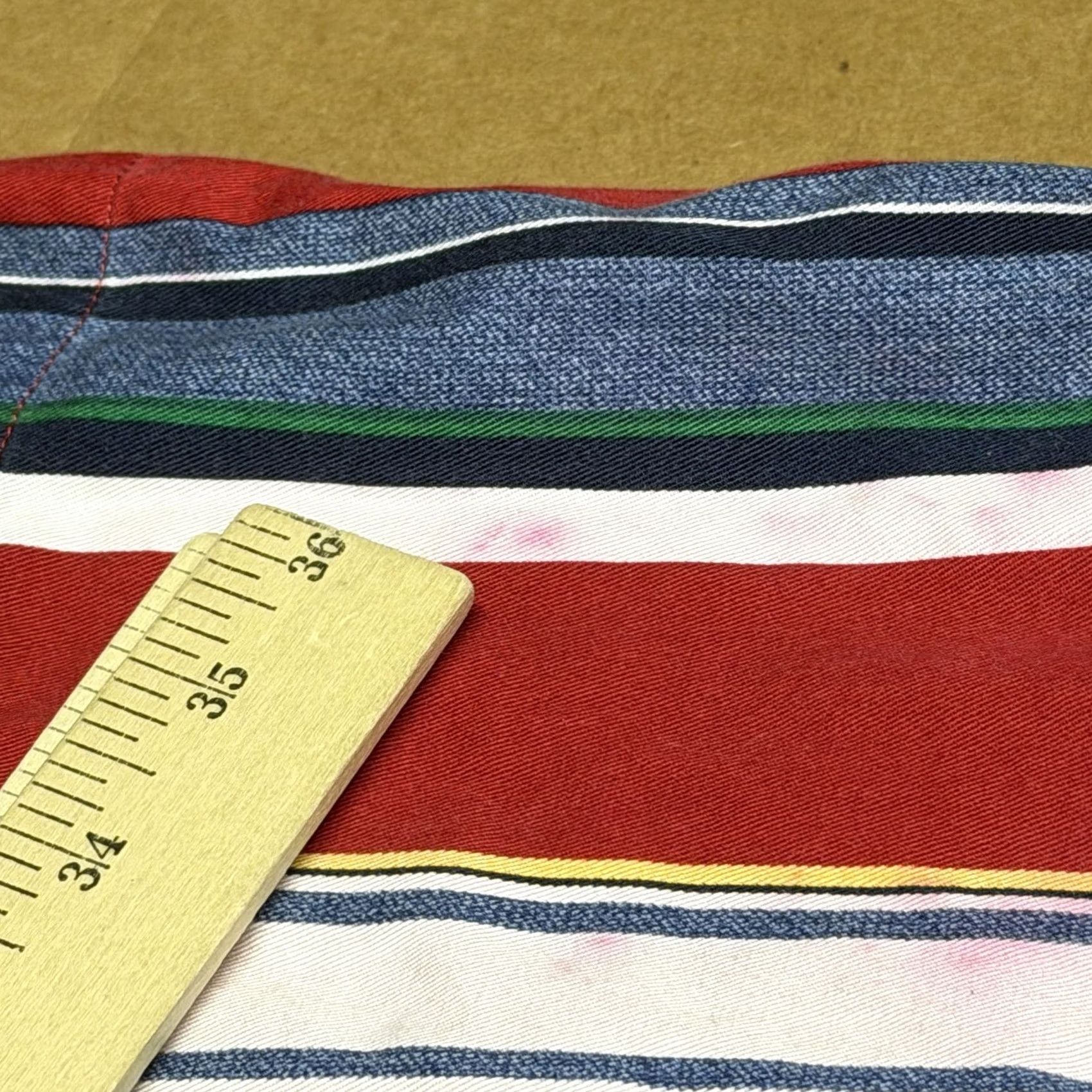 Ralph Lauren Chaps Ralph Lauren Shirt Mens XL Multicolor Stripe Short Sleeve Button Up Cotton Size US XL / EU 56 / 4 - 3 Thumbnail