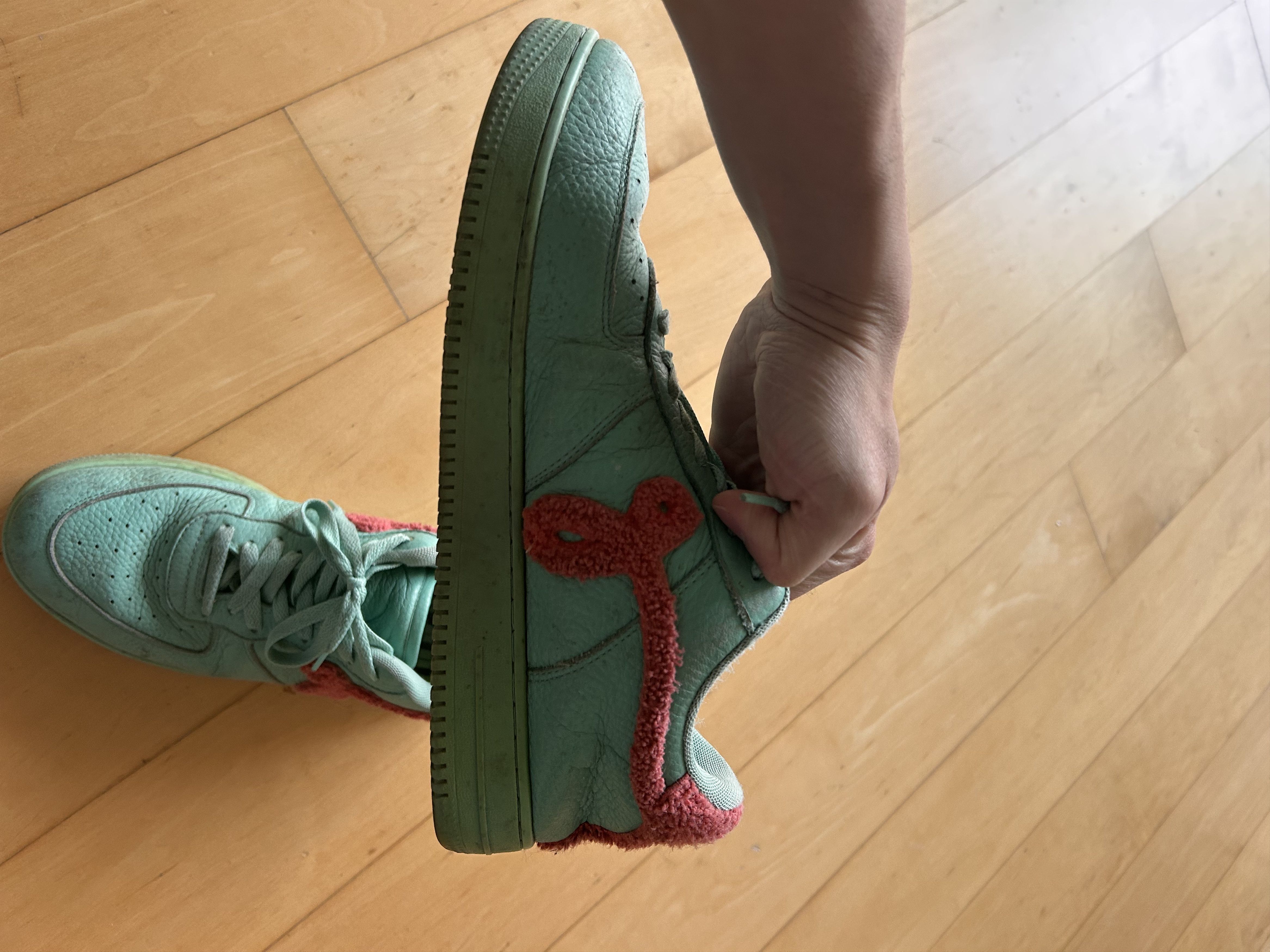 John Geiger John Geiger GF-01 Teal Peach Chenille Size US 8.5 / EU 41-42 - 3 Thumbnail