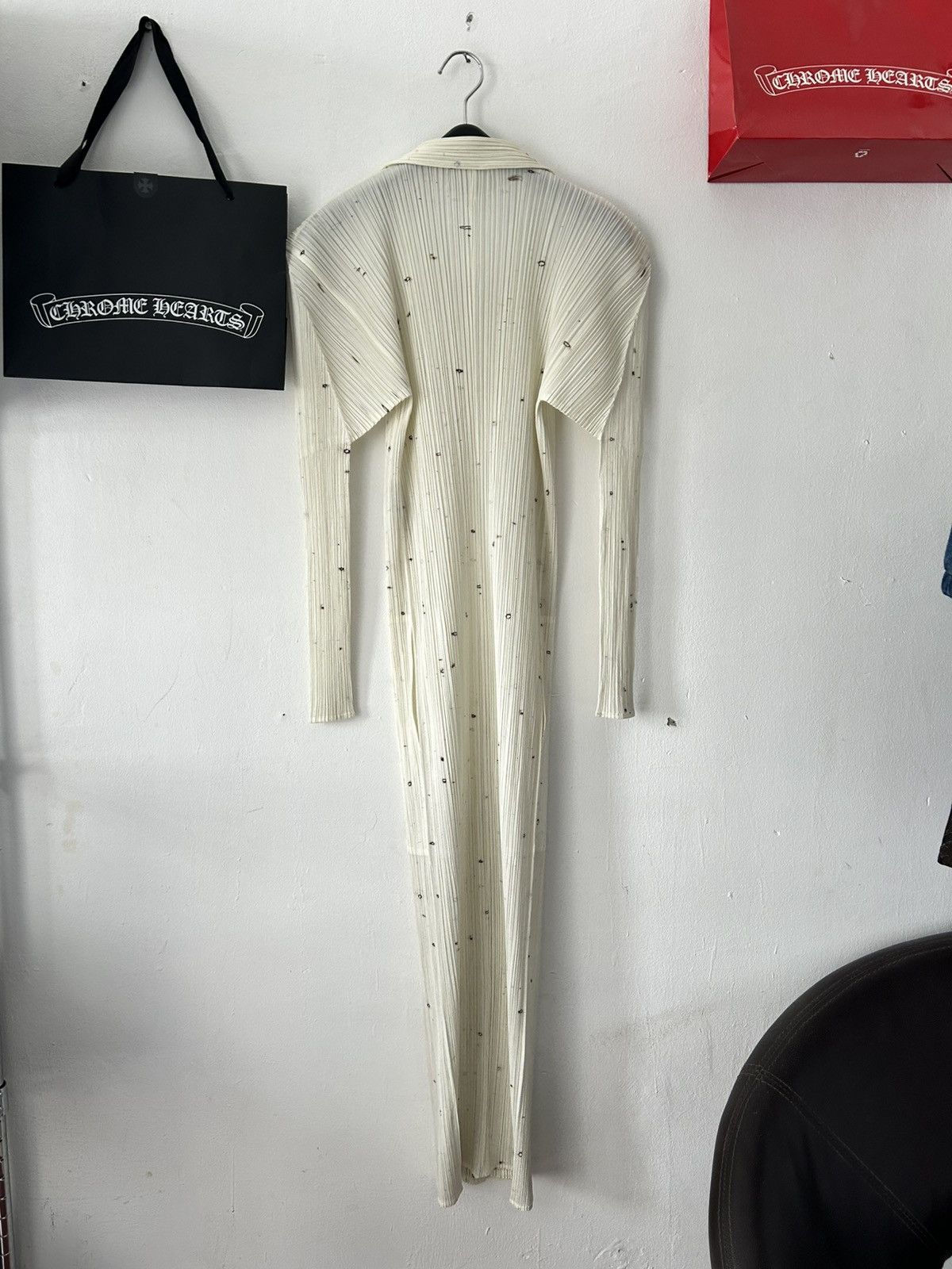 Pleats Please Issey Miyake SS1999 Pleats Please Issey Miyake Artist Cai Guo Qiang Dress Size M / US 6-8 / IT 42-44 - 2 Thumbnail